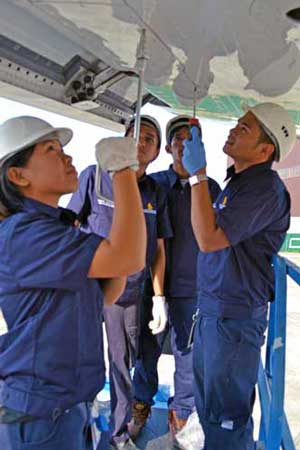 SIAEP provides base maintenance for A320, B737, A330 and B777
